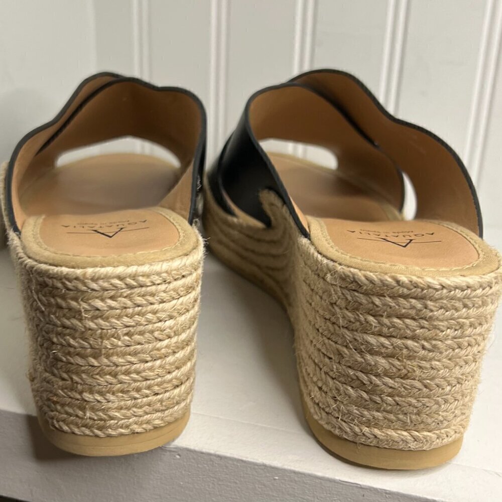 Aquatalia Womens Marina Black Espadrilles Size 11 (7611939) - Picture 10 of 10